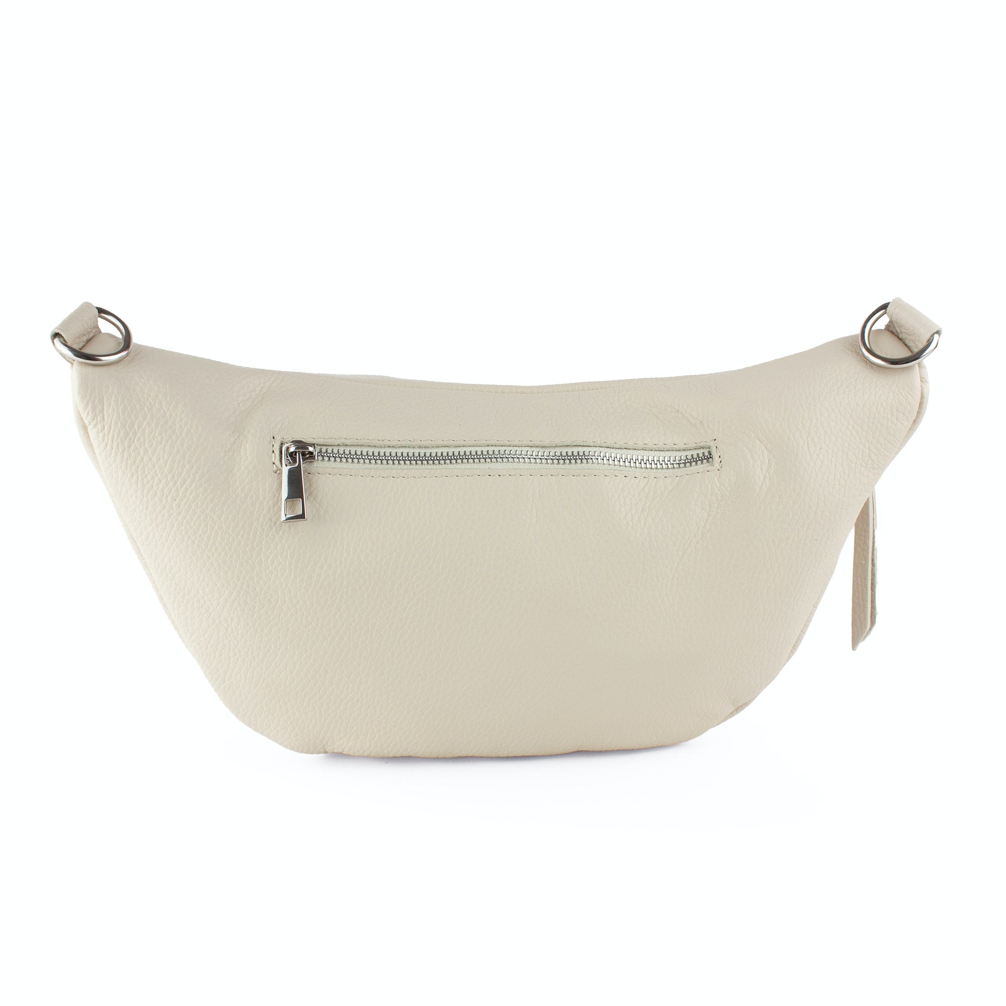 lepelou - leder - Bauchtasche - XL Bauchtasche LARA creme -back- LPBLARCREE