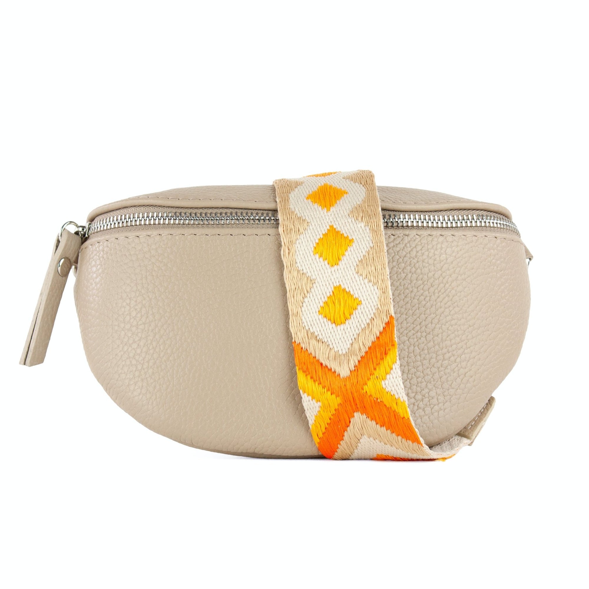 lepelou - leder - Bauchtasche - TONI beige - LPBTONBEIS2