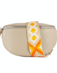 lepelou - leder - Bauchtasche - TONI beige - LPBTONBEIS2