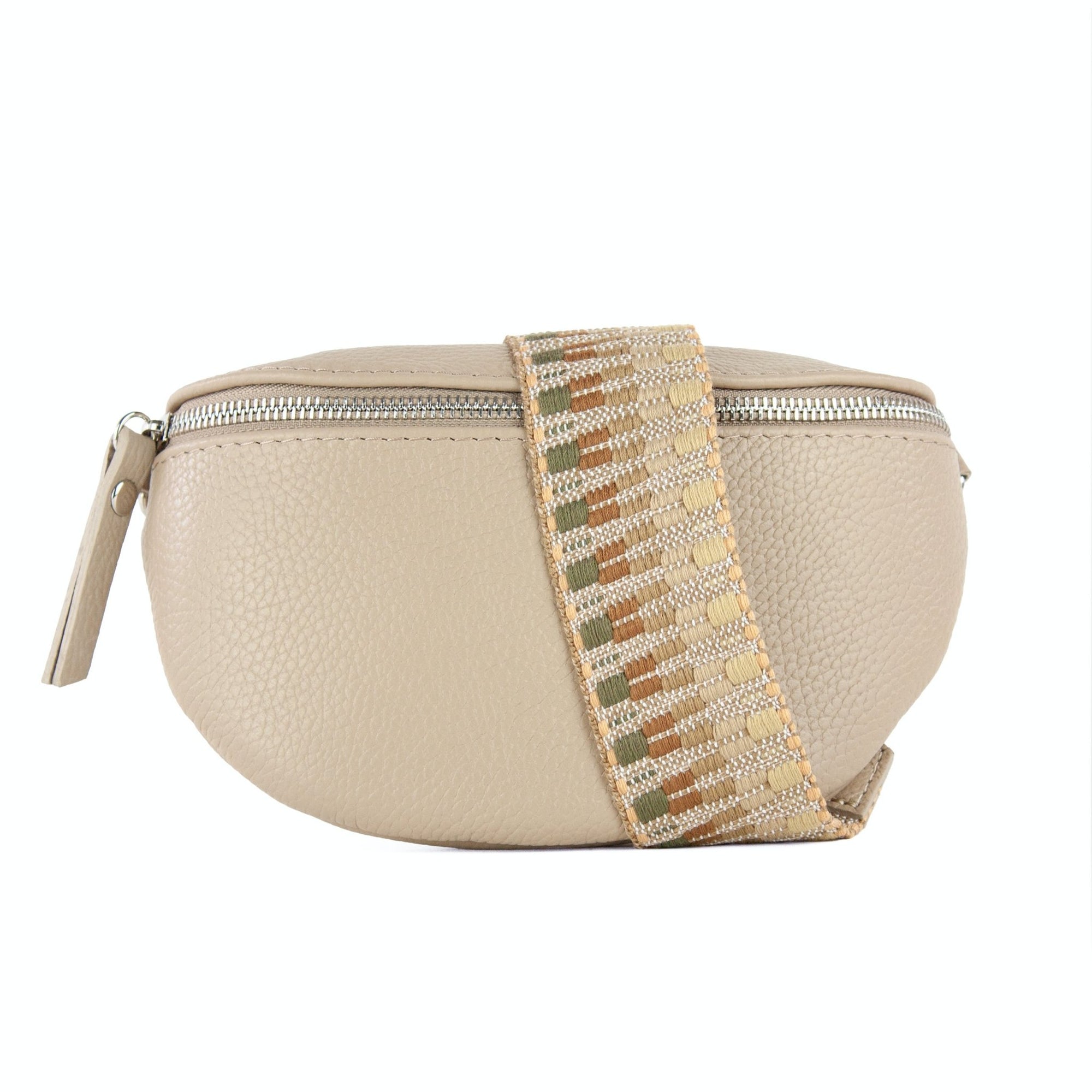 lepelou - leder - Bauchtasche - TONI beige - LPBTONBEIS3