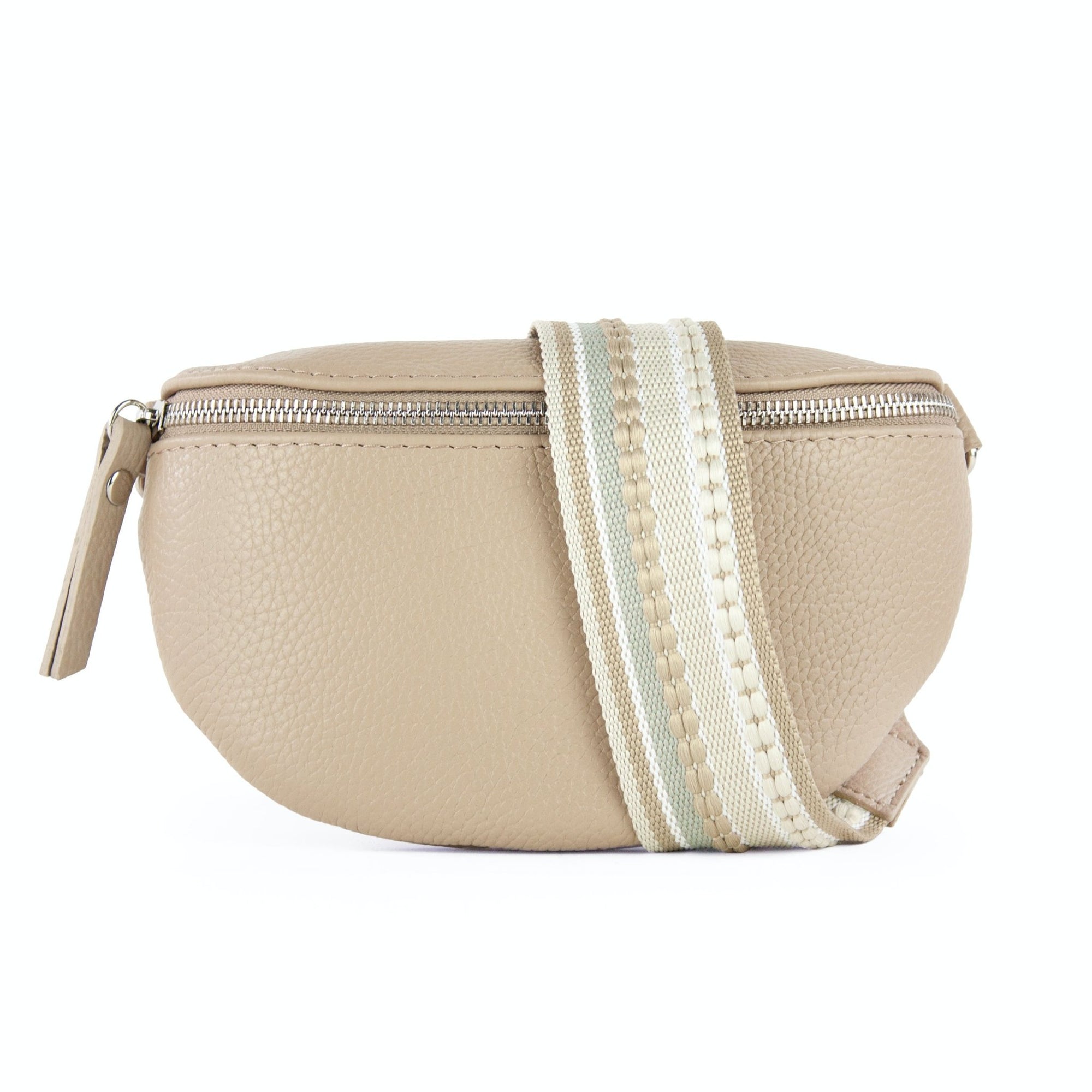 lepelou - leder - Bauchtasche - TONI beige - LPBTONBEIS4