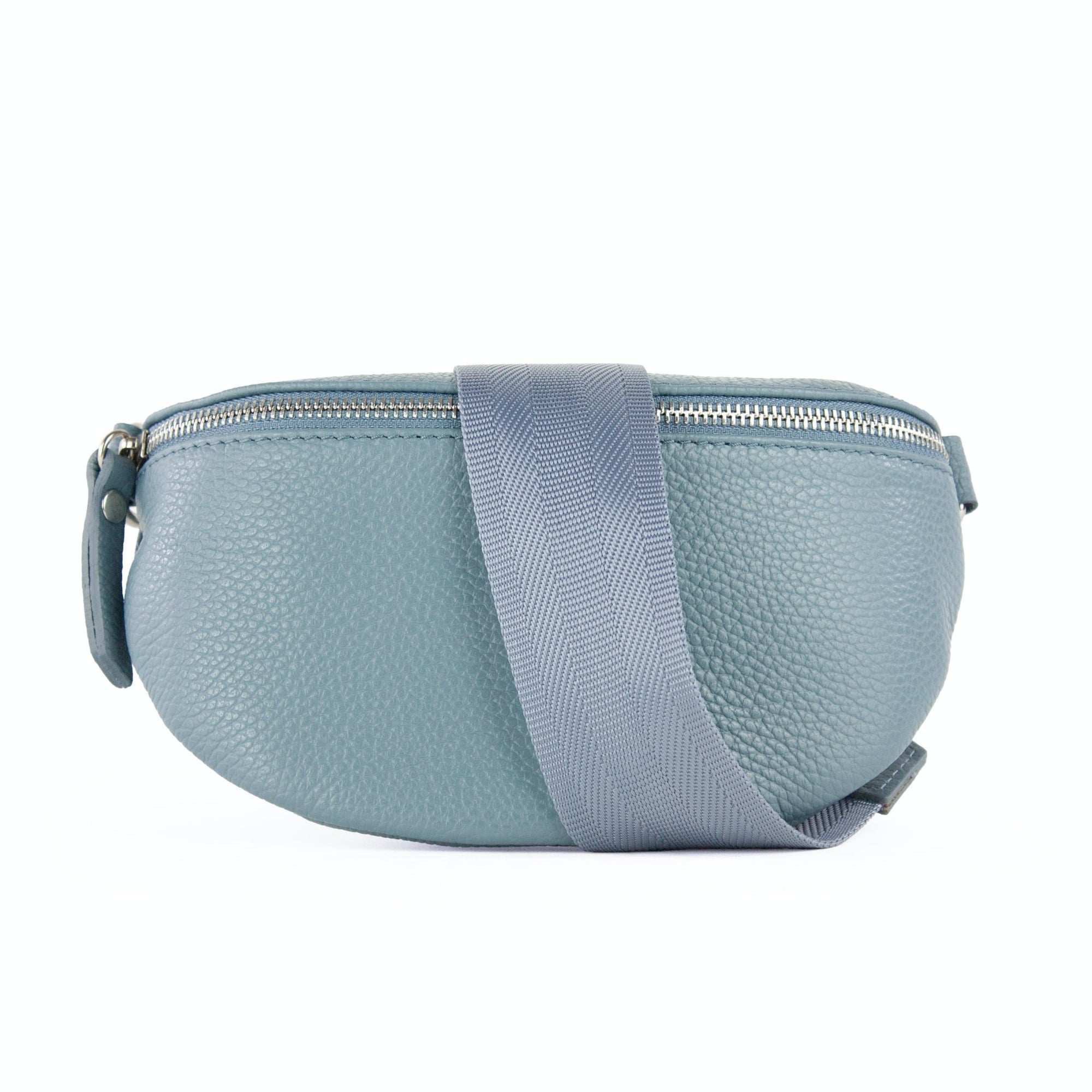 lepelou - leder - Bauchtasche - TONI blau - LPBTONBLAS2