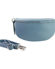 lepelou - leder - Bauchtasche - TONI blau - LPBTONBLAS4