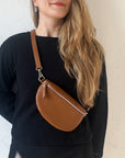 lepelou - leder - Bauchtasche - TONI cognac - LPBTONCOGS