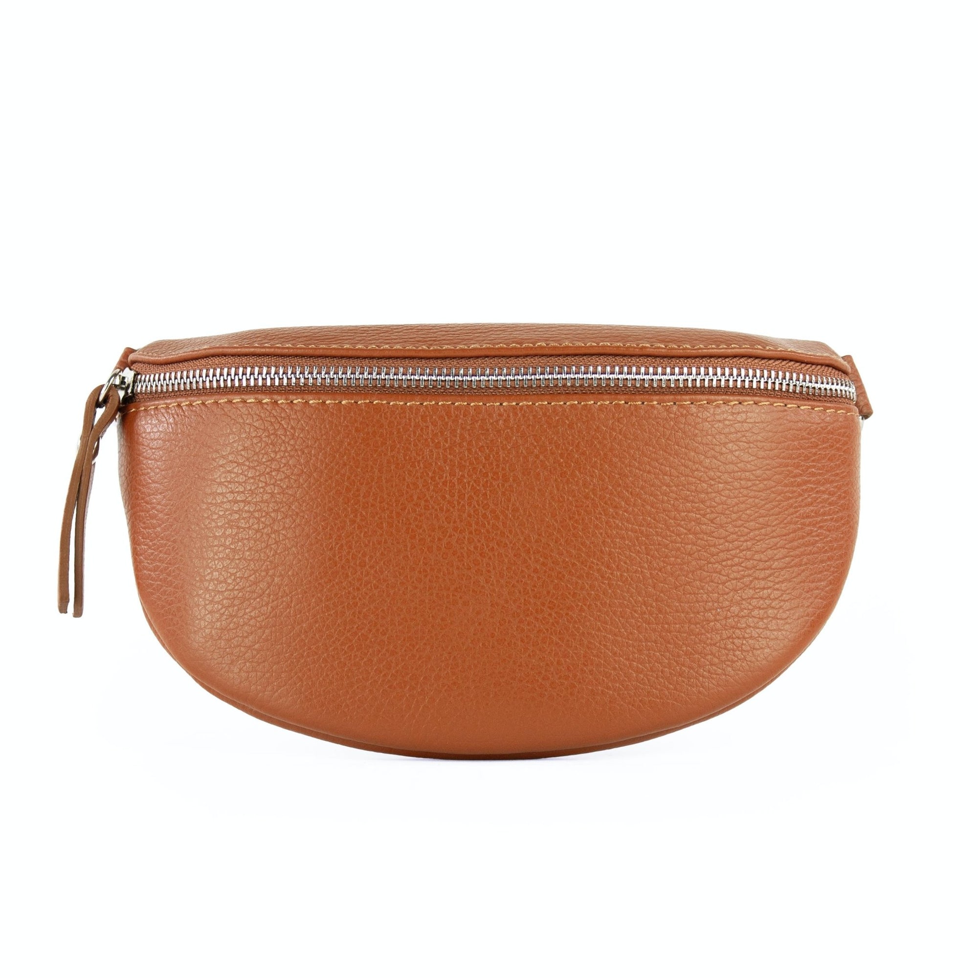 lepelou - leder - Bauchtasche - TONI cognac mit Wechselgurt | S - L - LPBTONCOGS7