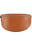 lepelou - leder - Bauchtasche - TONI cognac mit Wechselgurt | S - L - LPBTONCOGS7