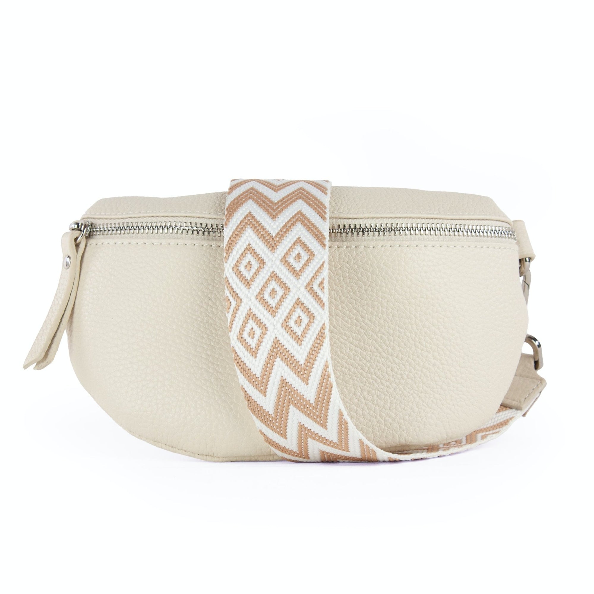 lepelou - leder - Bauchtasche - TONI creme - LPBTONCRES3