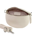 lepelou - leder - Bauchtasche - TONI creme - LPBTONCRES8