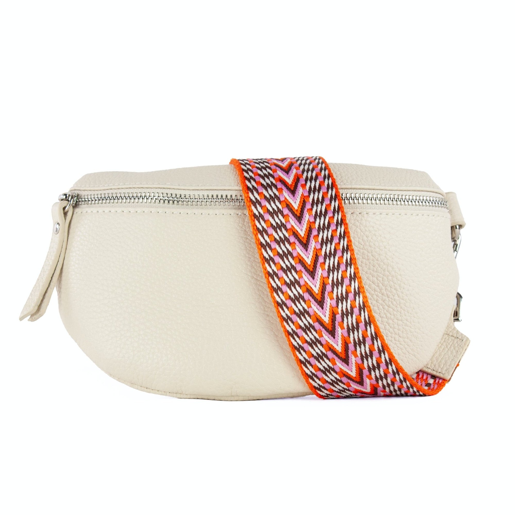 lepelou - leder - Bauchtasche - TONI creme - LPBTONCRES8