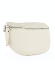 lepelou - leder - Bauchtasche - TONI creme mit Wechselgurt | S - L - LPBTONCRES6