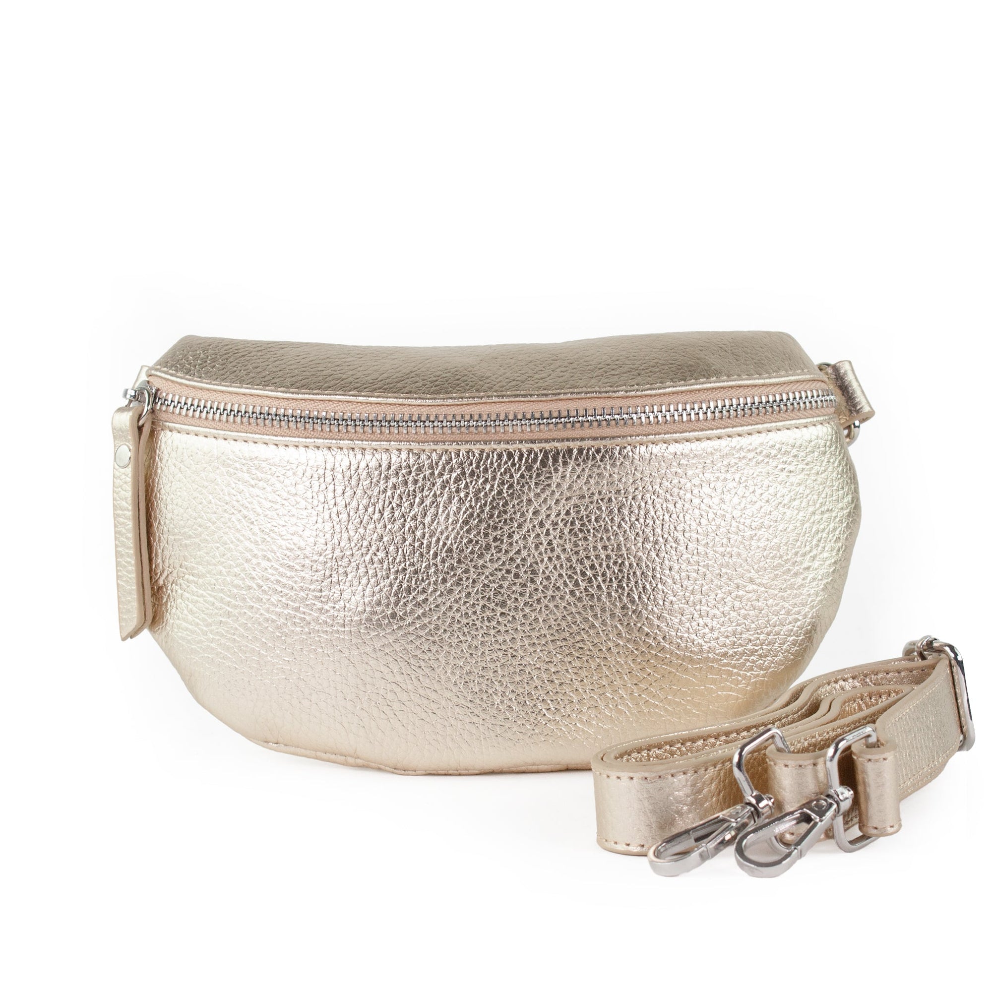 lepelou - leder - Bauchtasche - TONI gold BASIC - 