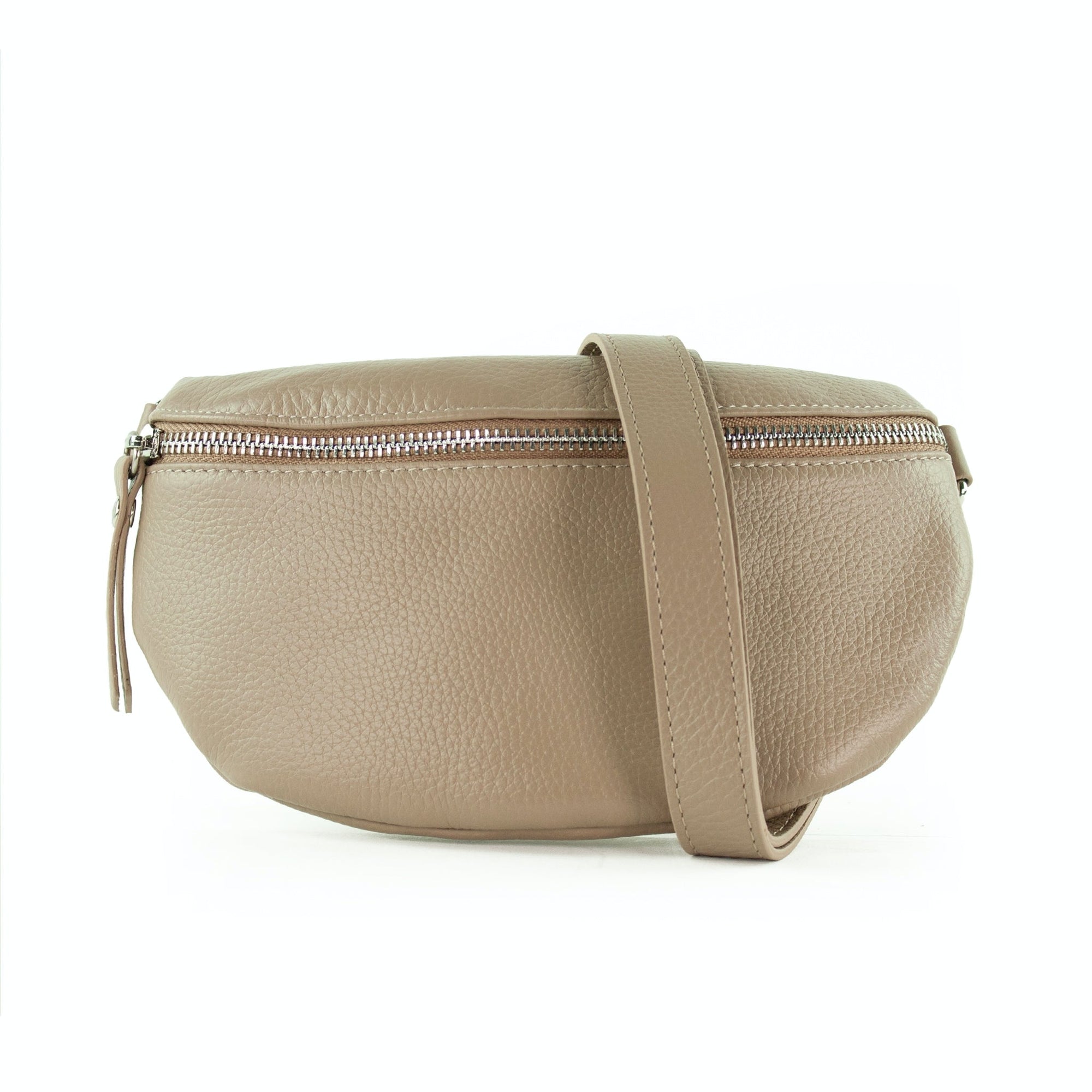 lepelou - leder - Bauchtasche - TONI hell - taupe - LPBTONHTAS