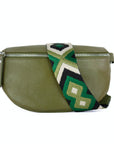 lepelou - leder - Bauchtasche - TONI khaki - LPBTONKHAS4