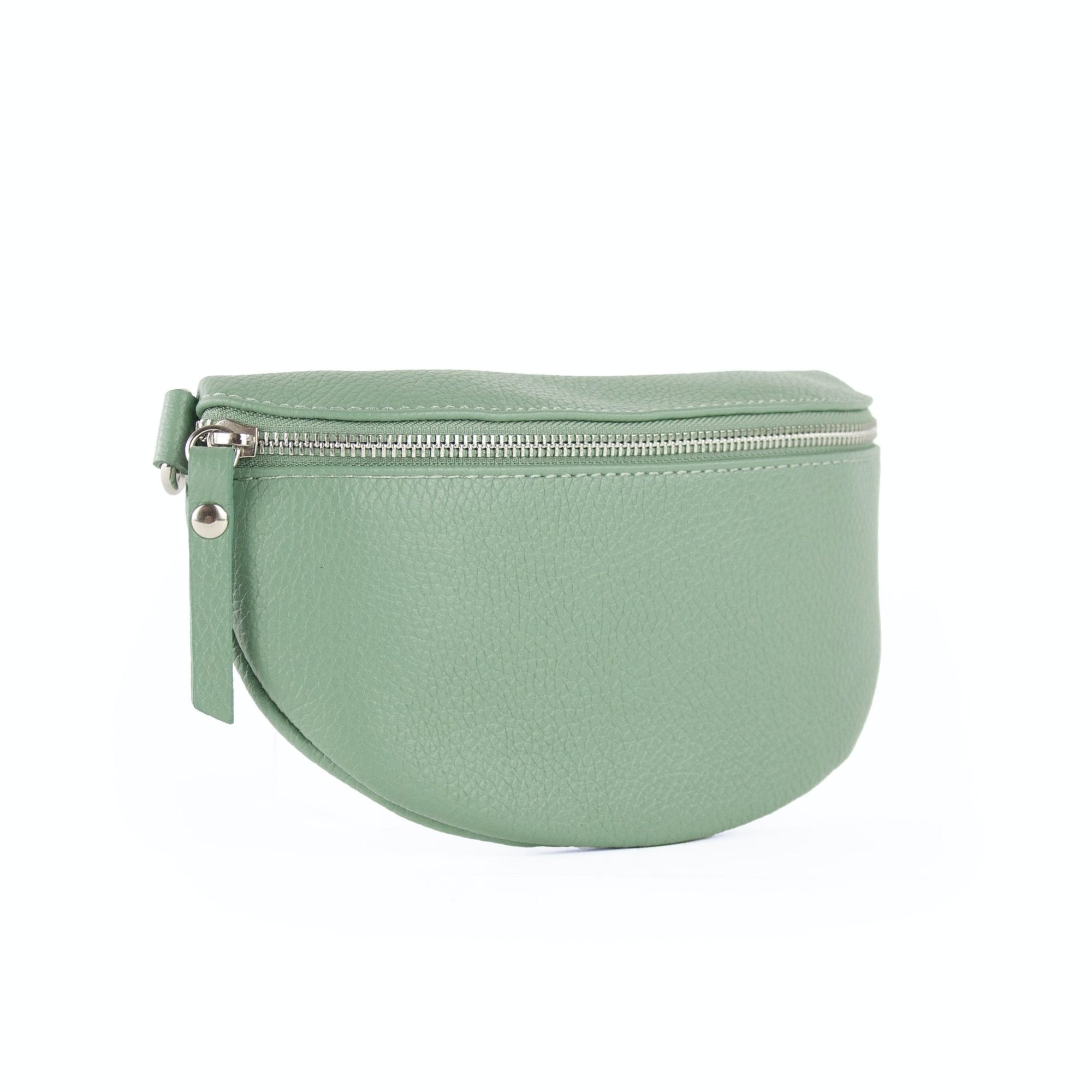 lepelou - leder - Bauchtasche - TONI mint mit Wechselgurt | S - L - LPBTONMINS4