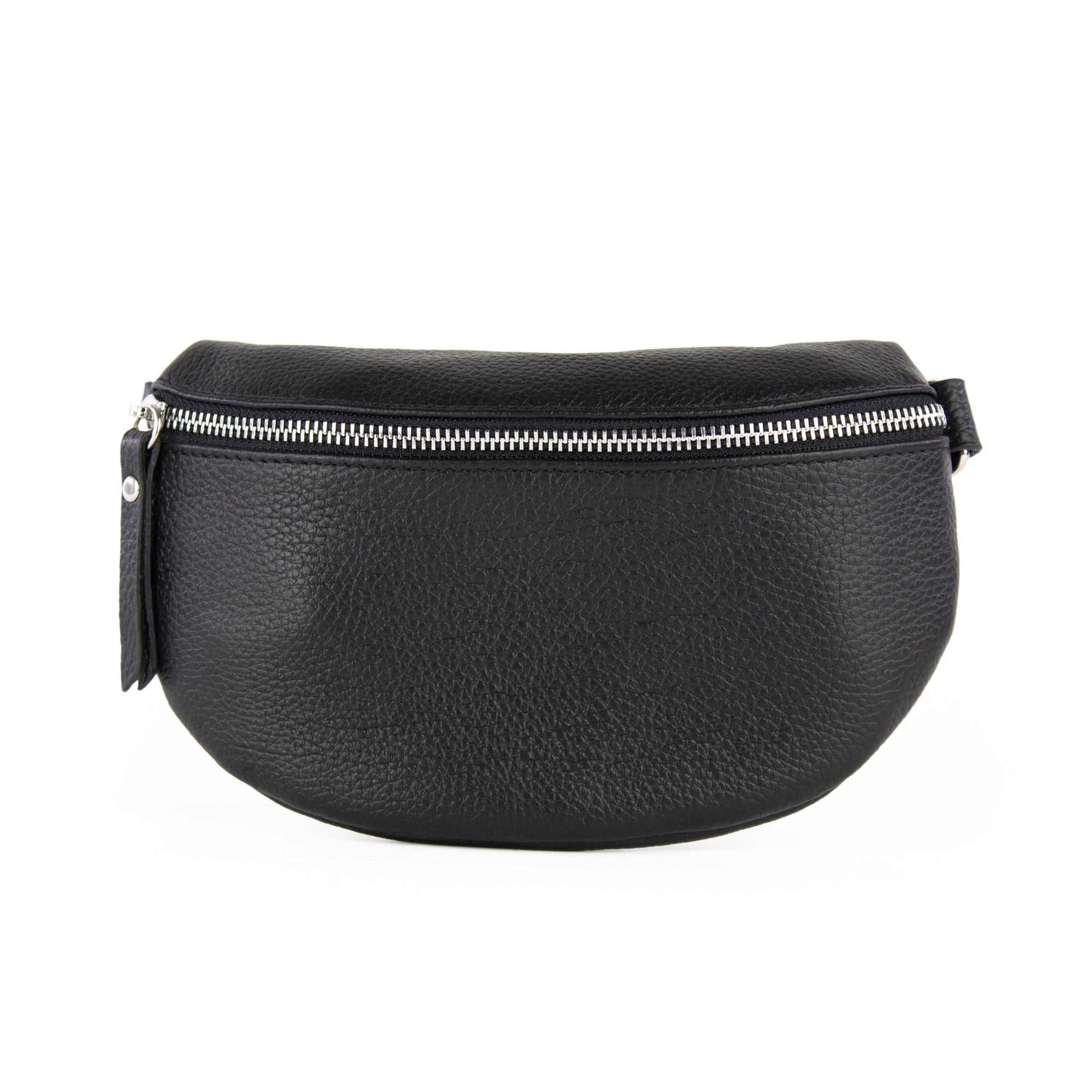 lepelou - leder - Bauchtasche - TONI schwarz 2 | S - L - LPBTONSCHS2