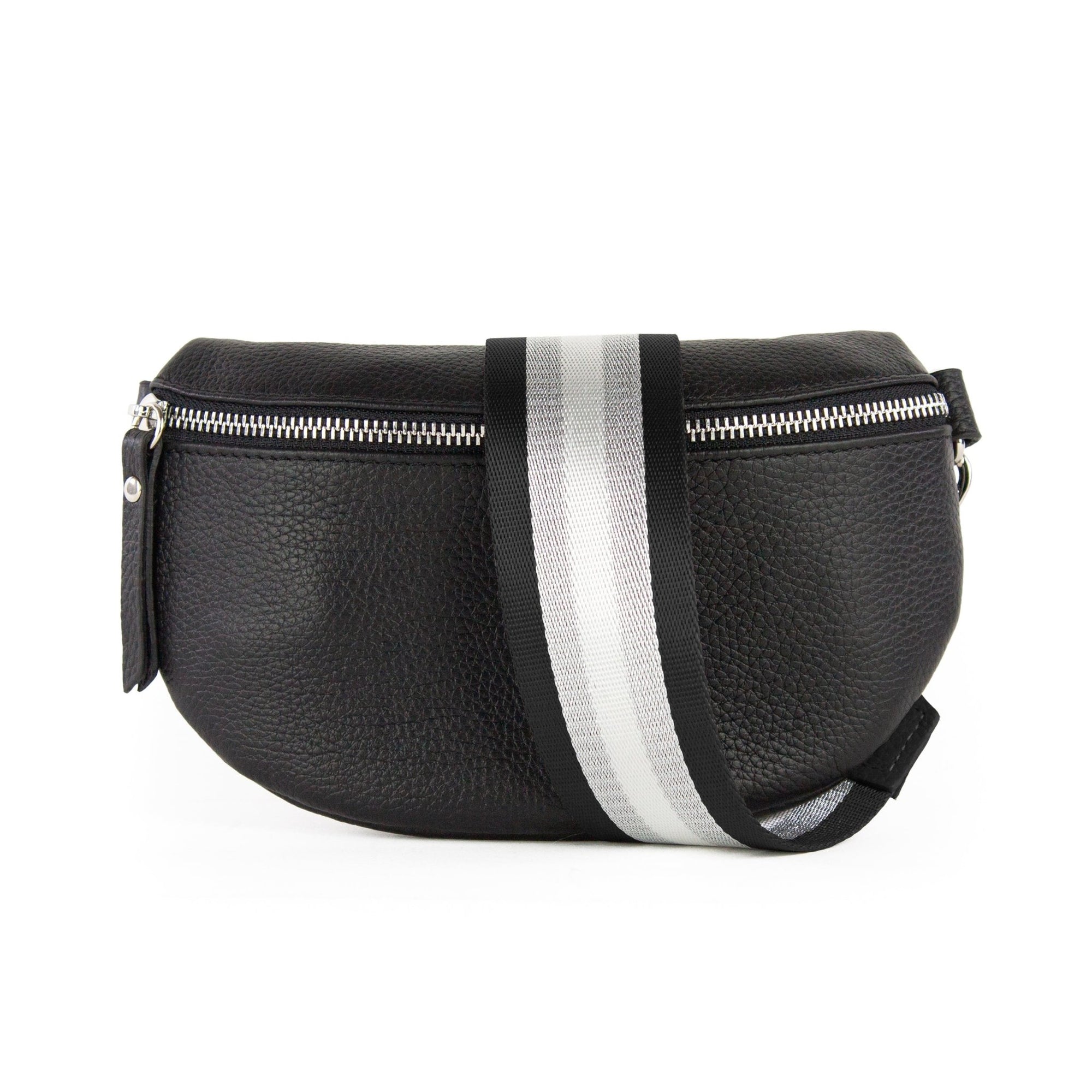 lepelou - leder - Bauchtasche - TONI schwarz 4 | S - L - LPBTONSCHS4