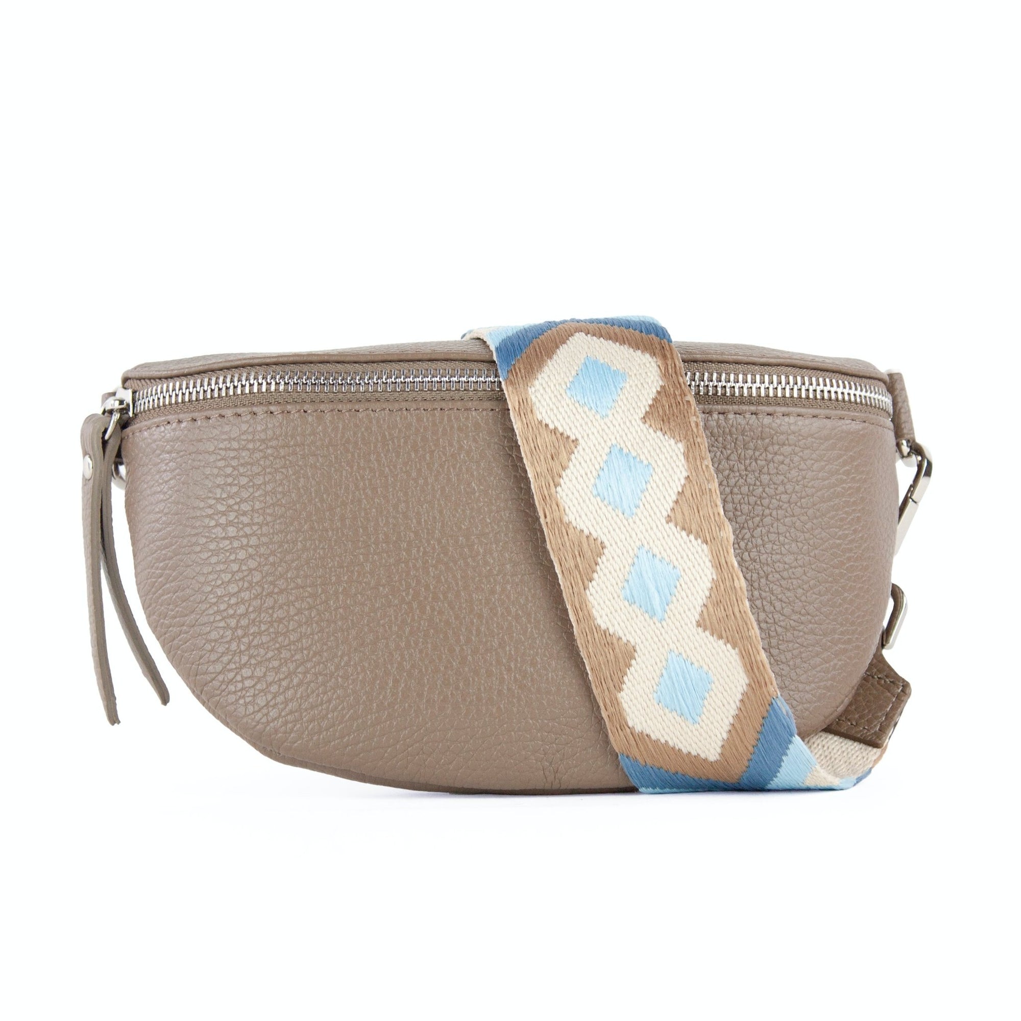 lepelou - leder - Bauchtasche - TONI taupe 1 | S - L - LPBTONTAUS1