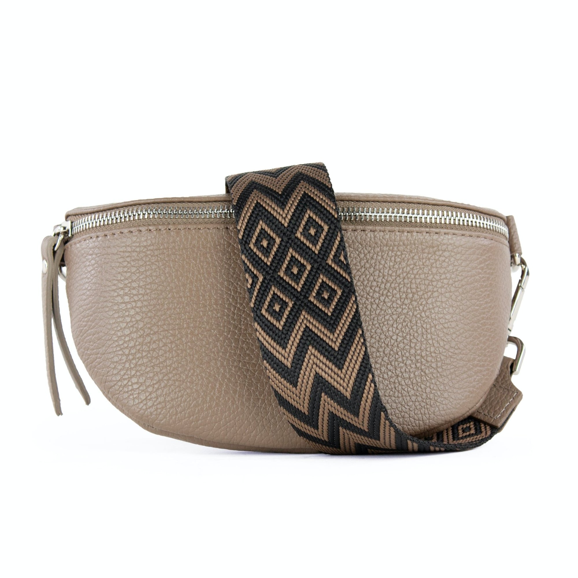 lepelou - leder - Bauchtasche - TONI taupe 4 | S - L - LPBTONTAUS4