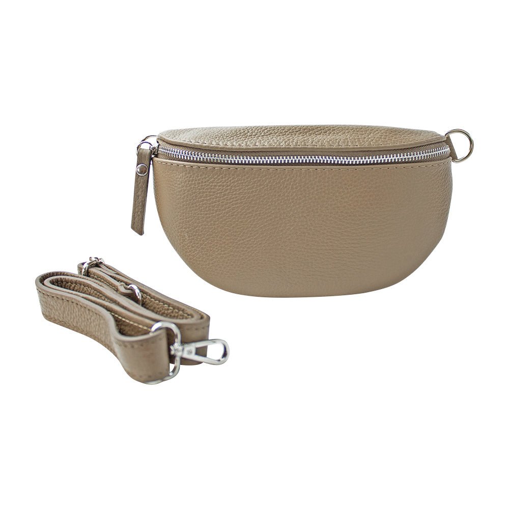 lepelou - leder - Bauchtasche - TONI taupe - LPBTONTAUS