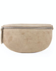 lepelou - leder - Bauchtasche - Wildleder Bauchtasche beige mit Wechselgurt | S - L - LPBVALBEIS6