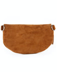 lepelou - leder - Bauchtasche - Wildleder Bauchtasche cognac mit Wechselgurt | S - L - LPBVALCOGS7