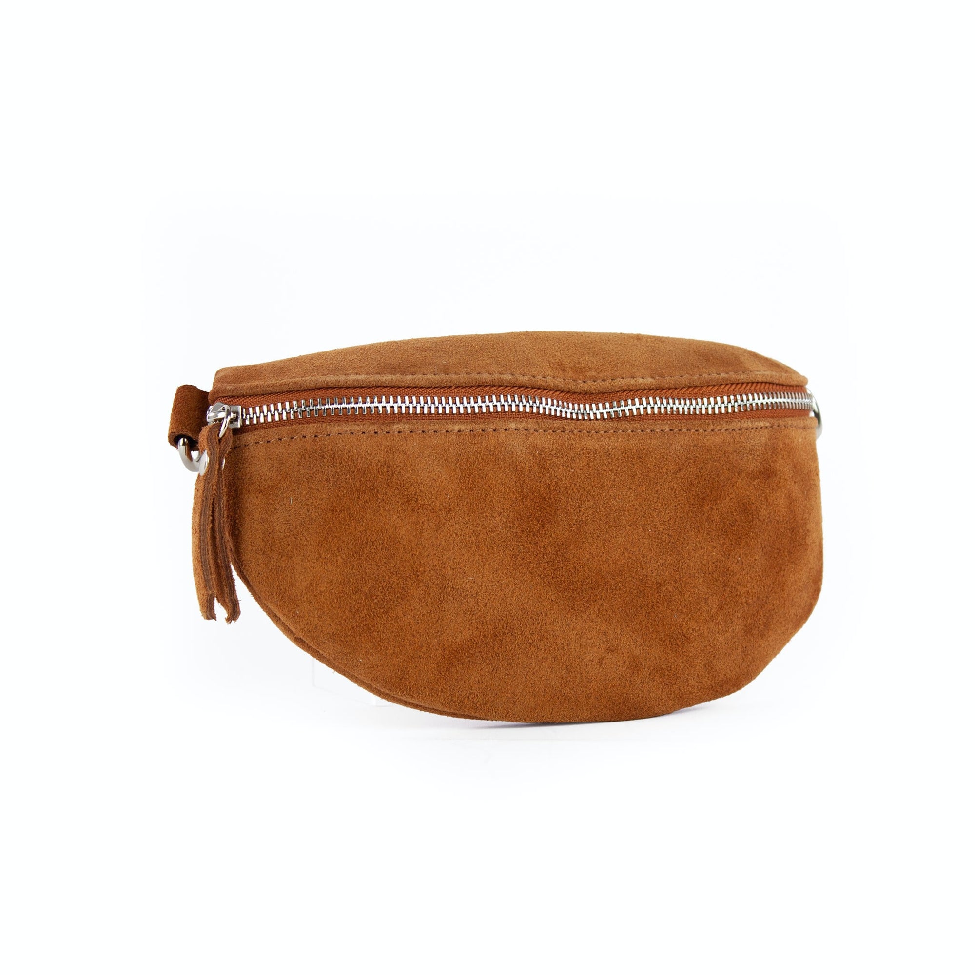 lepelou - leder - Bauchtasche - Wildleder Bauchtasche cognac mit Wechselgurt | S - L - LPBVALCOGS7