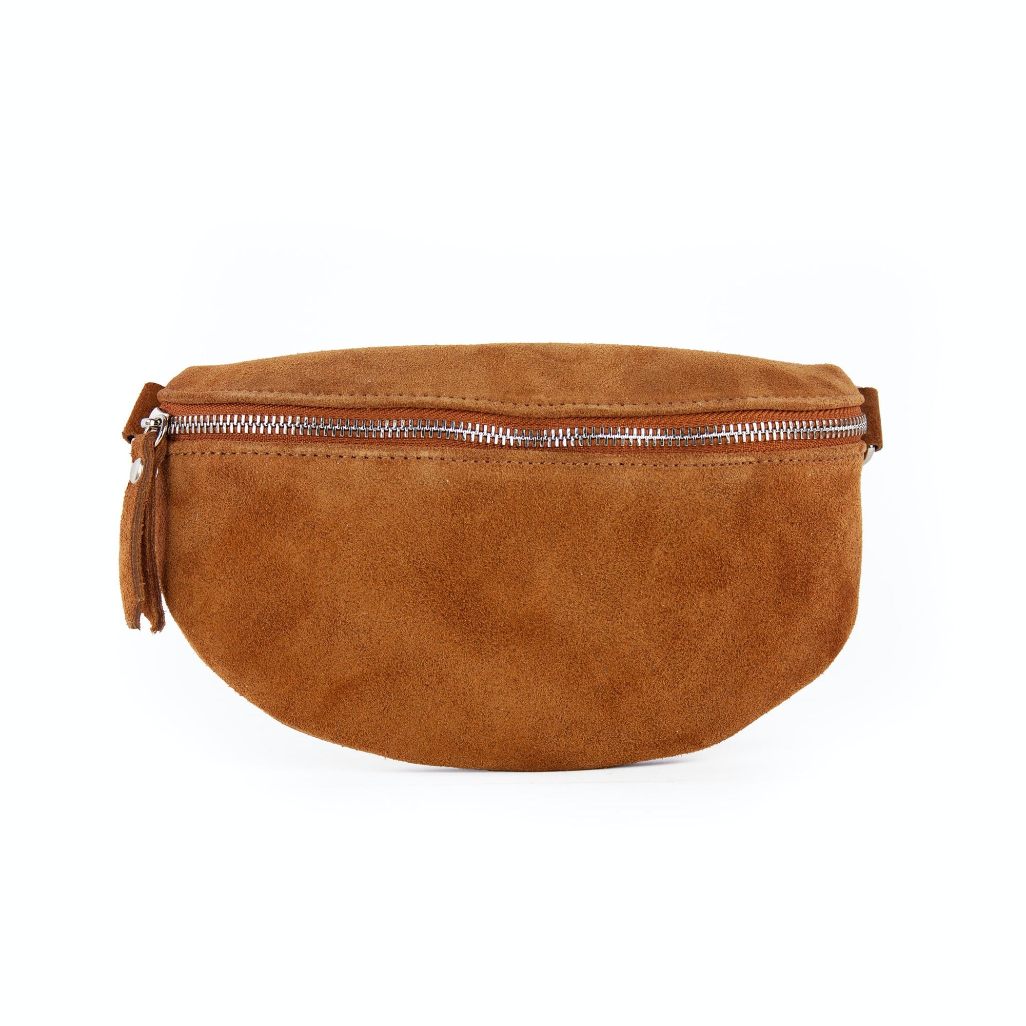 lepelou - leder - Bauchtasche - Wildleder Bauchtasche cognac mit Wechselgurt | S - L - LPBVALCOGS7