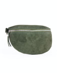 lepelou - leder - Bauchtasche - Wildleder Bauchtasche khaki mit Wechselgurt | S - L - LPBVALKHAS5