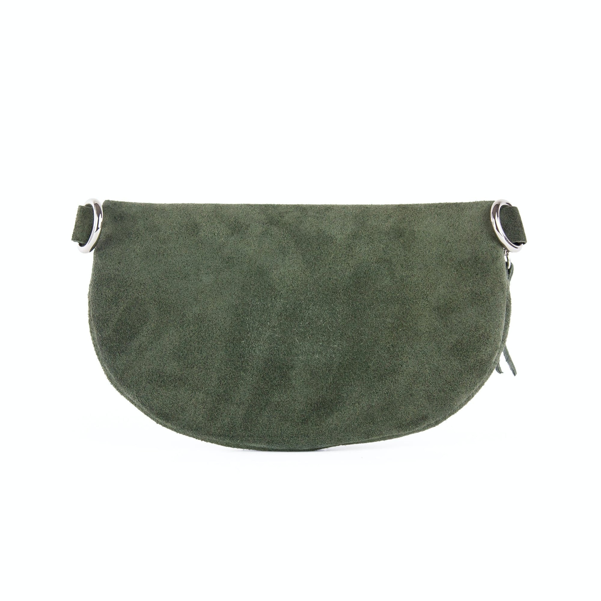 lepelou - leder - Bauchtasche - Wildleder Bauchtasche khaki mit Wechselgurt | S - L - LPBVALKHAS5