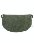 lepelou - leder - Bauchtasche - Wildleder Bauchtasche khaki mit Wechselgurt | S - L - LPBVALKHAS5