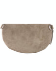 lepelou - leder - Bauchtasche - Wildleder Bauchtasche taupe mit Wechselgurt | S - L - LPBVALTAUS5