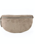 lepelou - leder - Bauchtasche - Wildleder Bauchtasche taupe mit Wechselgurt | S - L - LPBVALTAUS5