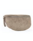 lepelou - leder - Bauchtasche - Wildleder Bauchtasche taupe mit Wechselgurt | S - L - LPBVALTAUS5