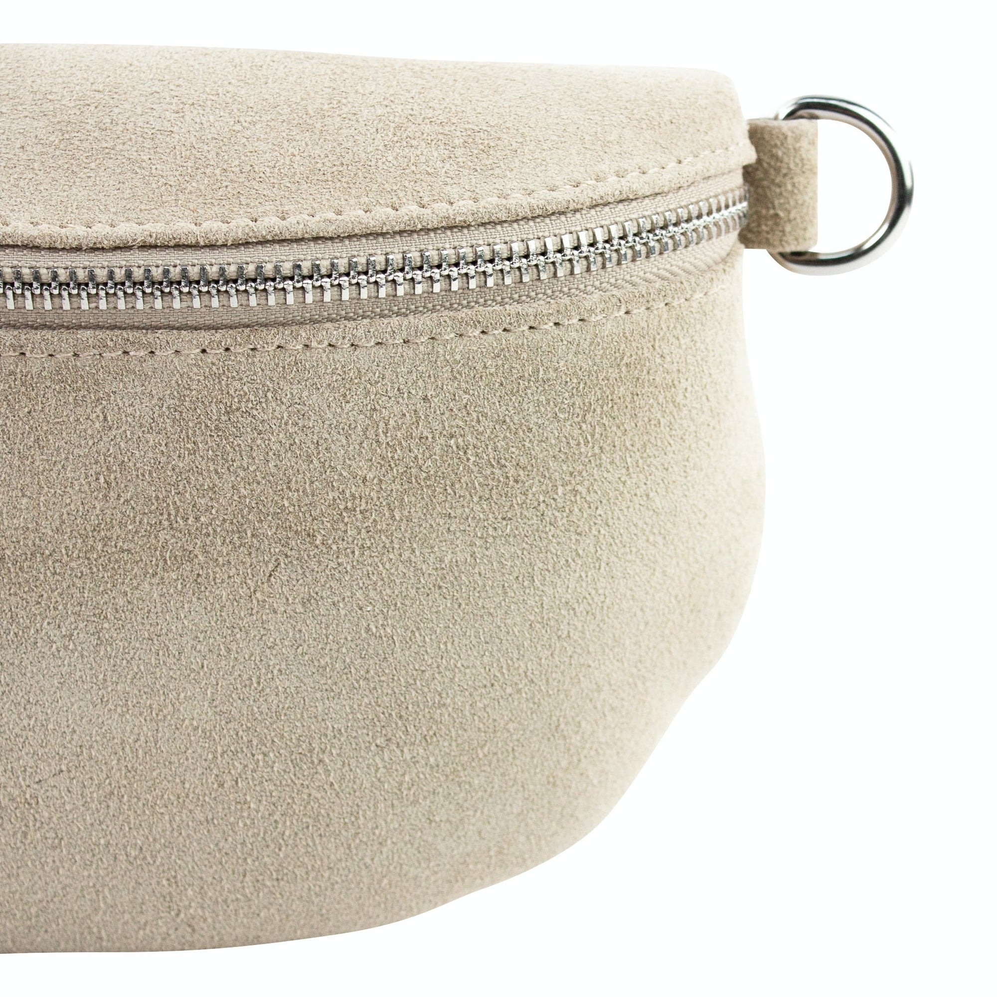 lepelou - leder - Bauchtasche - Wildleder Bauchtasche VALENTINA beige - LPBVALBEIS