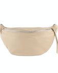 lepelou - leder - Bauchtasche - XL Bauchtasche LARA beige - LPBLARBEIE