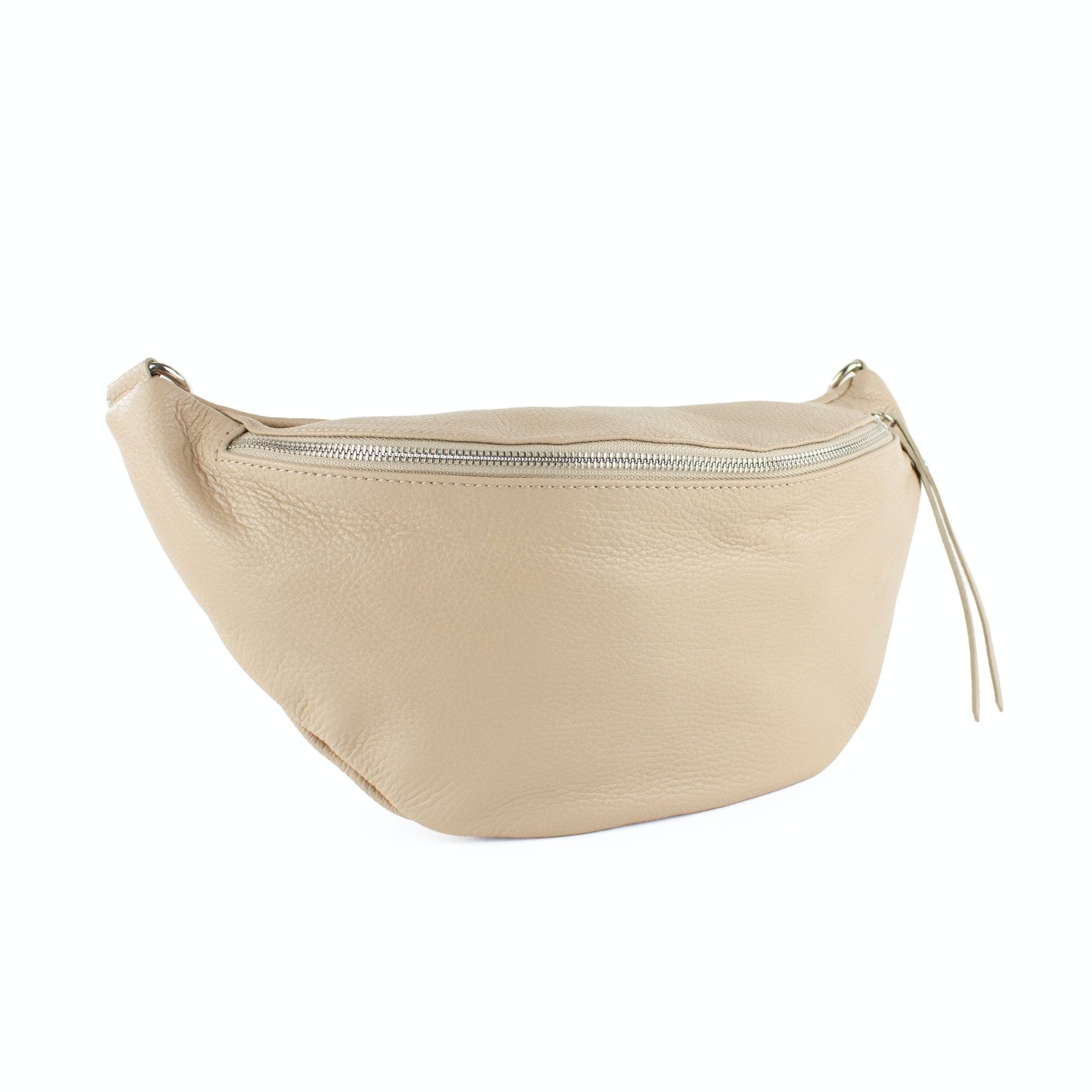 lepelou - leder - Bauchtasche - XL Bauchtasche LARA beige - LPBLARBEIE6