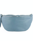 lepelou - leder - Bauchtasche - XL Bauchtasche LARA blau - LPBLARBLAE