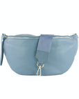 lepelou - leder - Bauchtasche - XL Bauchtasche LARA blau - LPBLARBLAE2