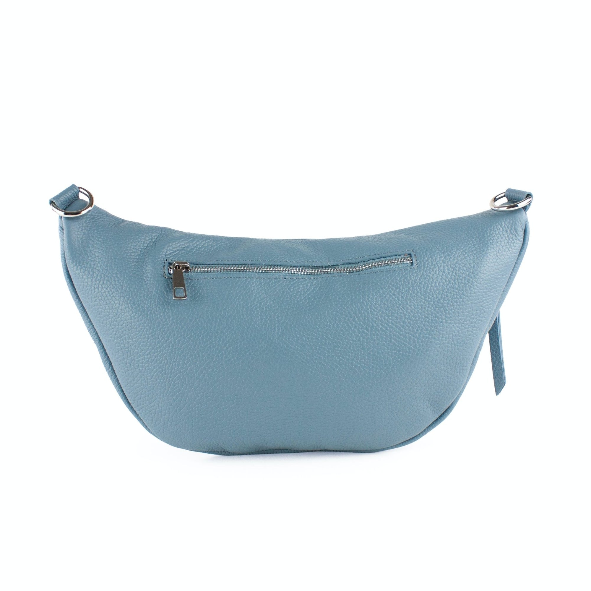 lepelou - leder - Bauchtasche - XL Bauchtasche LARA blau - LPBLARBLAE4