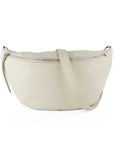 lepelou - leder - Bauchtasche - XL Bauchtasche LARA creme - LPBLARCREE