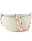 lepelou - leder - Bauchtasche - XL Bauchtasche LARA creme - LPBLARCREE2