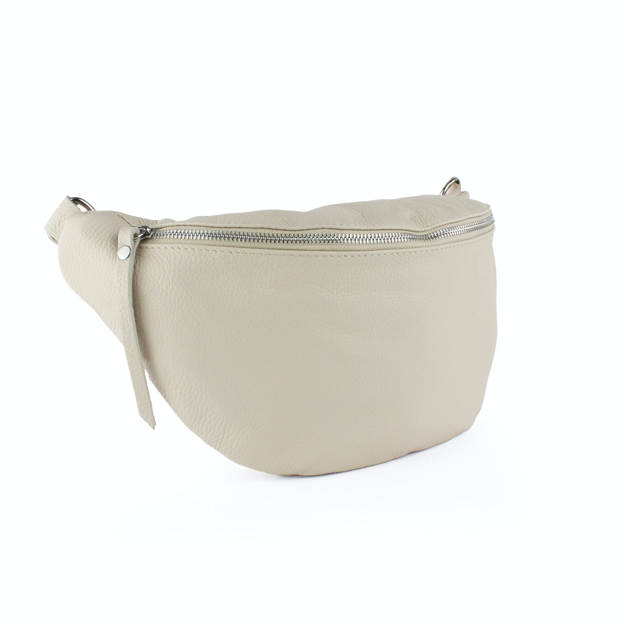 lepelou - leder - Bauchtasche - XL Bauchtasche LARA creme - 45-LPBLARCREE