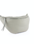 lepelou - leder - Bauchtasche - XL Bauchtasche LARA hellgrau - LPBLARHGRE