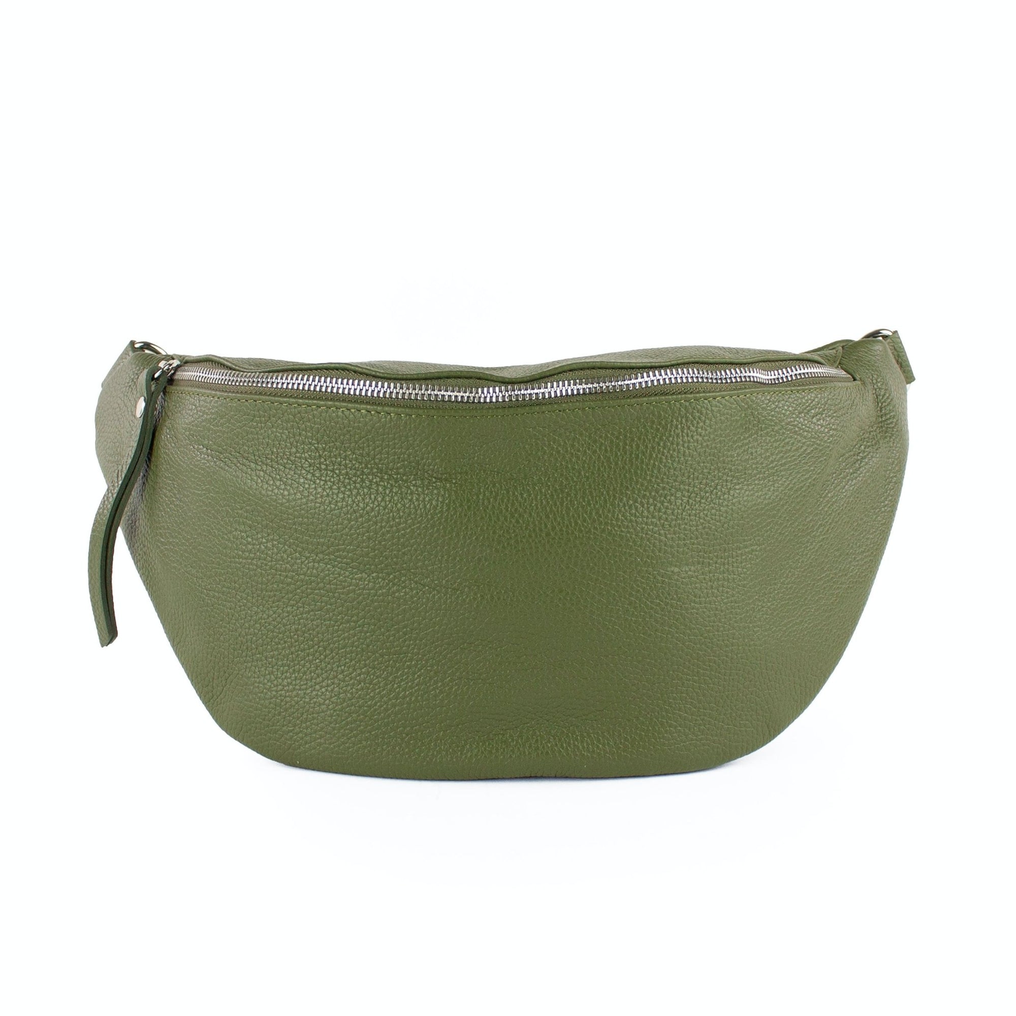 lepelou - leder - Bauchtasche - XL Bauchtasche LARA khaki - LPBLARKHAE