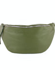 lepelou - leder - Bauchtasche - XL Bauchtasche LARA khaki - LPBLARKHAE