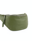 lepelou - leder - Bauchtasche - XL Bauchtasche LARA khaki - LPBLARKHAE5