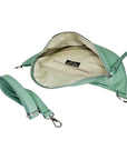 lepelou - leder - Bauchtasche - XL Bauchtasche LARA mint - LPBLARMINE4