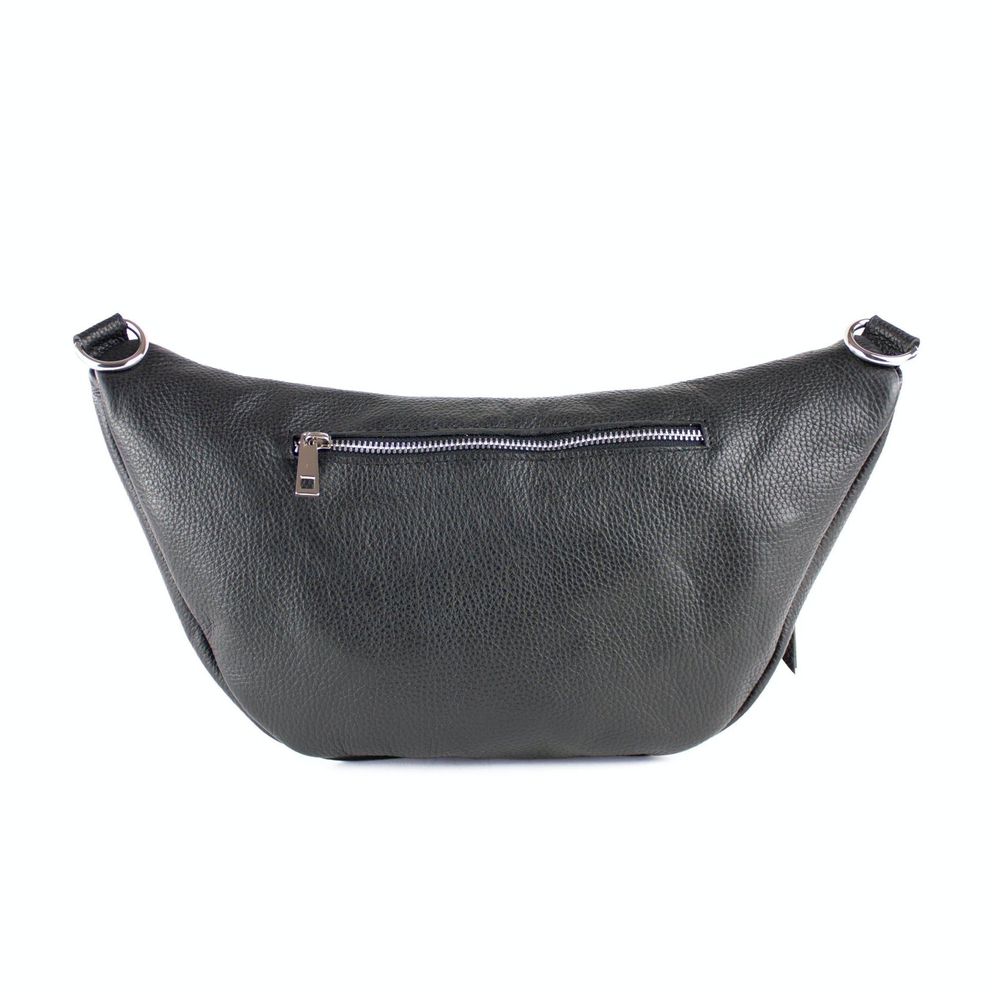 lepelou - leder - Bauchtasche - XL Bauchtasche LARA schwarz - LPBLARSCHE