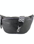 lepelou - leder - Bauchtasche - XL Bauchtasche LARA schwarz - LPBLARSCHE2