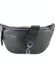 lepelou - leder - Bauchtasche - XL Bauchtasche LARA schwarz - LPBLARSCHE6